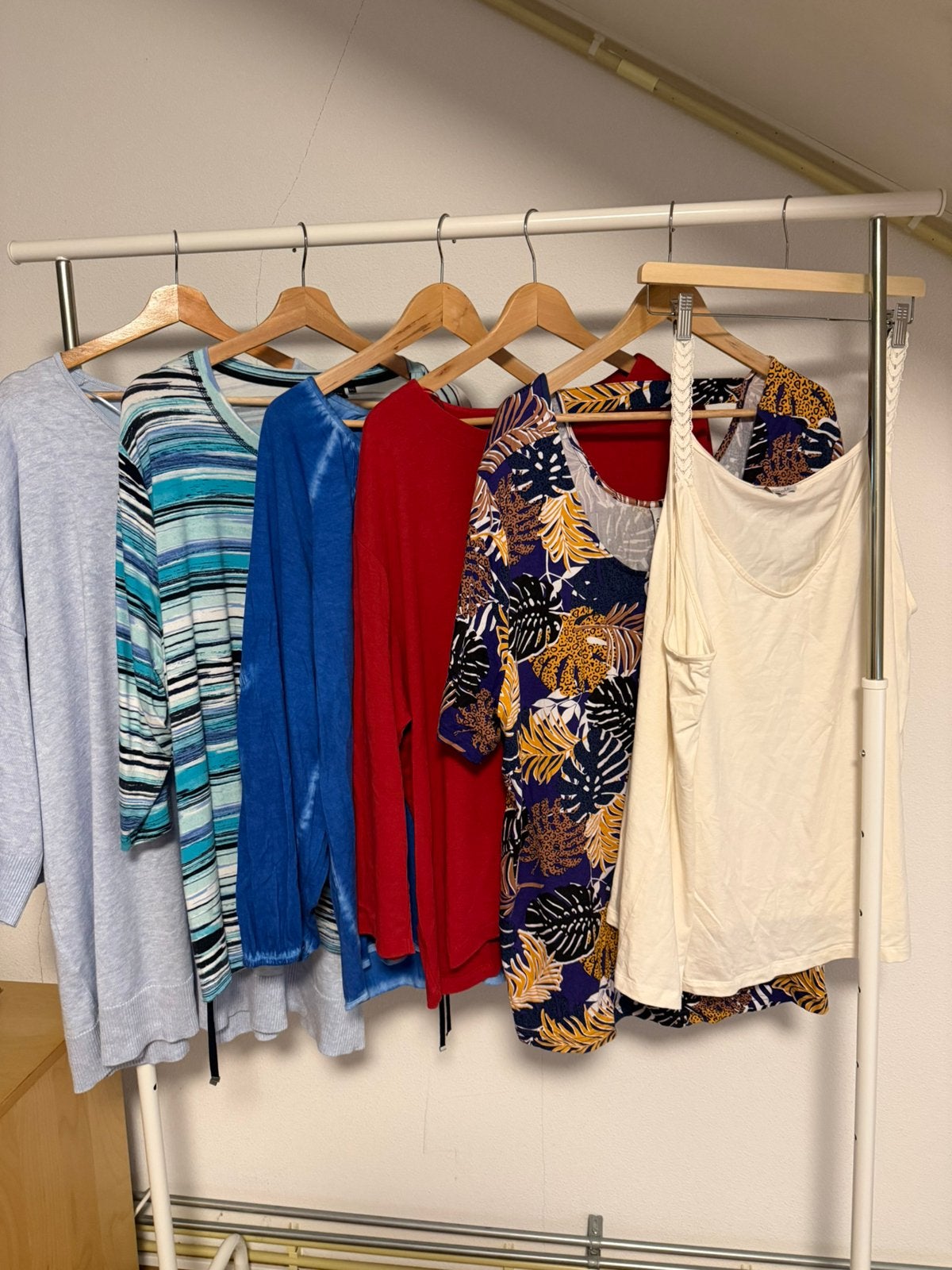 Zomerkledingpakket dames mt 3XL 56 /58 7 stuks samen, Kleding | Dames, Grote Maten, Verzenden, Zo goed als nieuw, Blauw, Trui of Vest