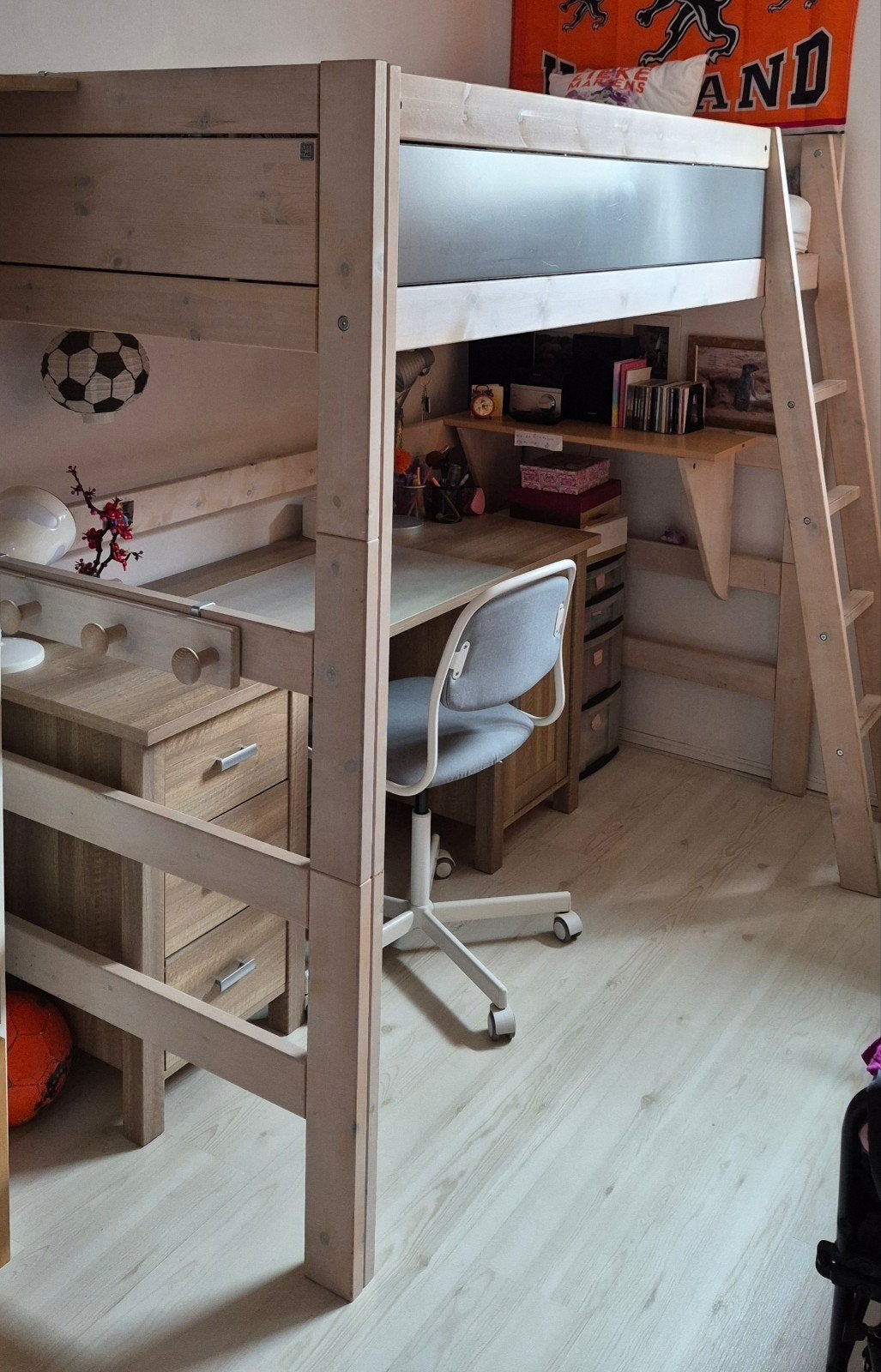 Hoogslaper Lifetime, Kinderen en Baby's, Kinderkamer | Stapelbedden en Hoogslapers, Ophalen, Gebruikt, Hoogslaper