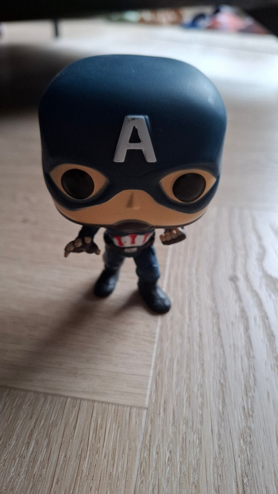 Funko Pop Captain America, Ophalen of Verzenden, Zo goed als nieuw