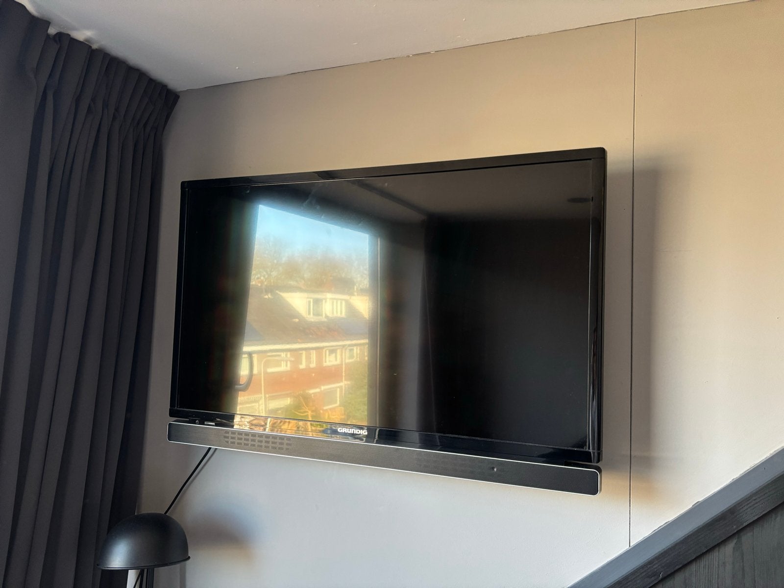 Grundig TV met afstandsbediening, Audio, Tv en Foto, Televisies, Ophalen, Gebruikt, 50 Hz, 80 tot 100 cm
