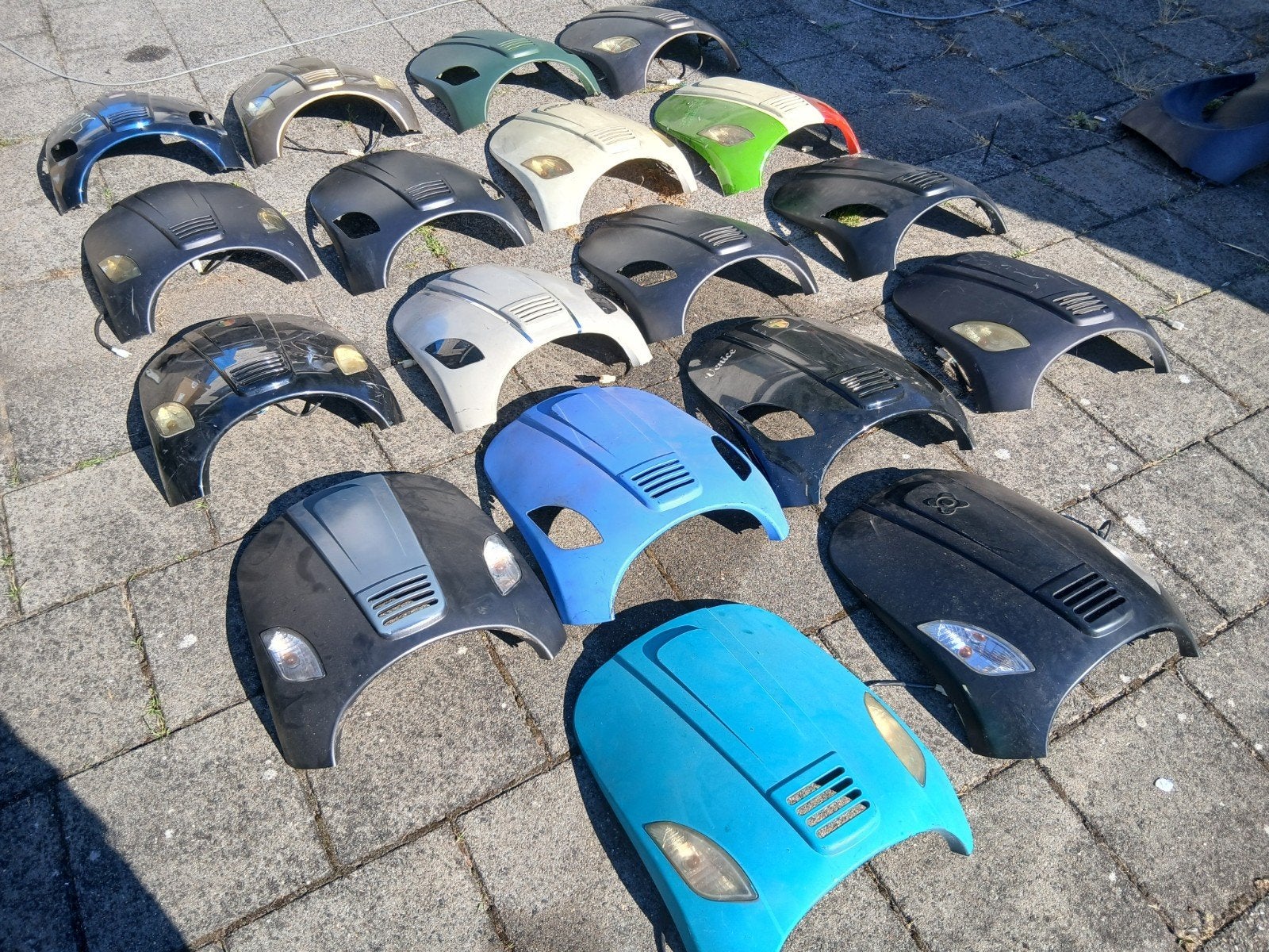 Voorkappen te koop 15,- per stuk iva riva capri la souris, Ophalen of Verzenden, Gebruikt, Overige typen, Overige merken