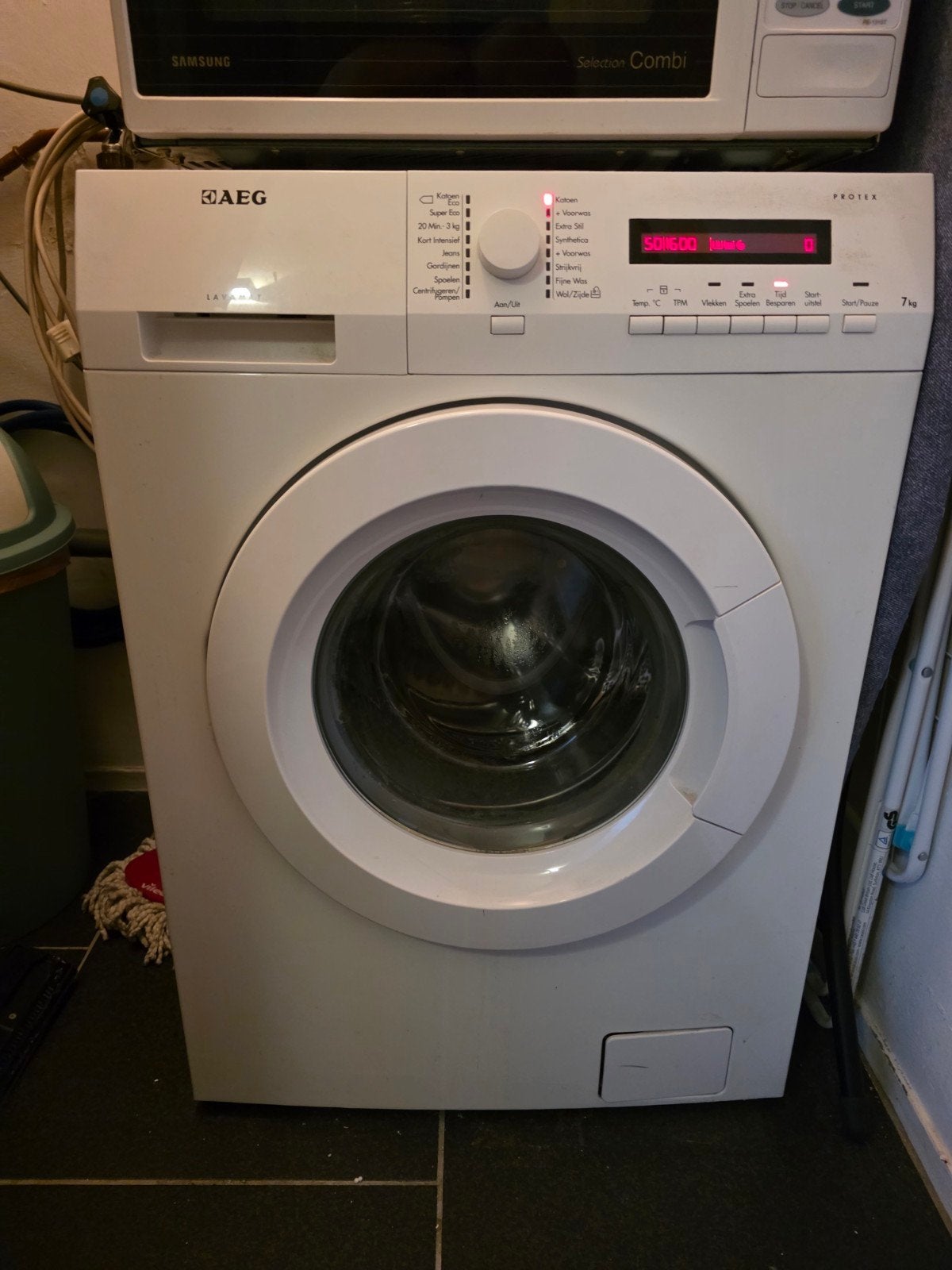 AEG Lavamat Protex Wasmachine - 7kg, Witgoed en Apparatuur, Wasmachines, Ophalen, 6 tot 8 kg, Wolwasprogramma, Voorlader