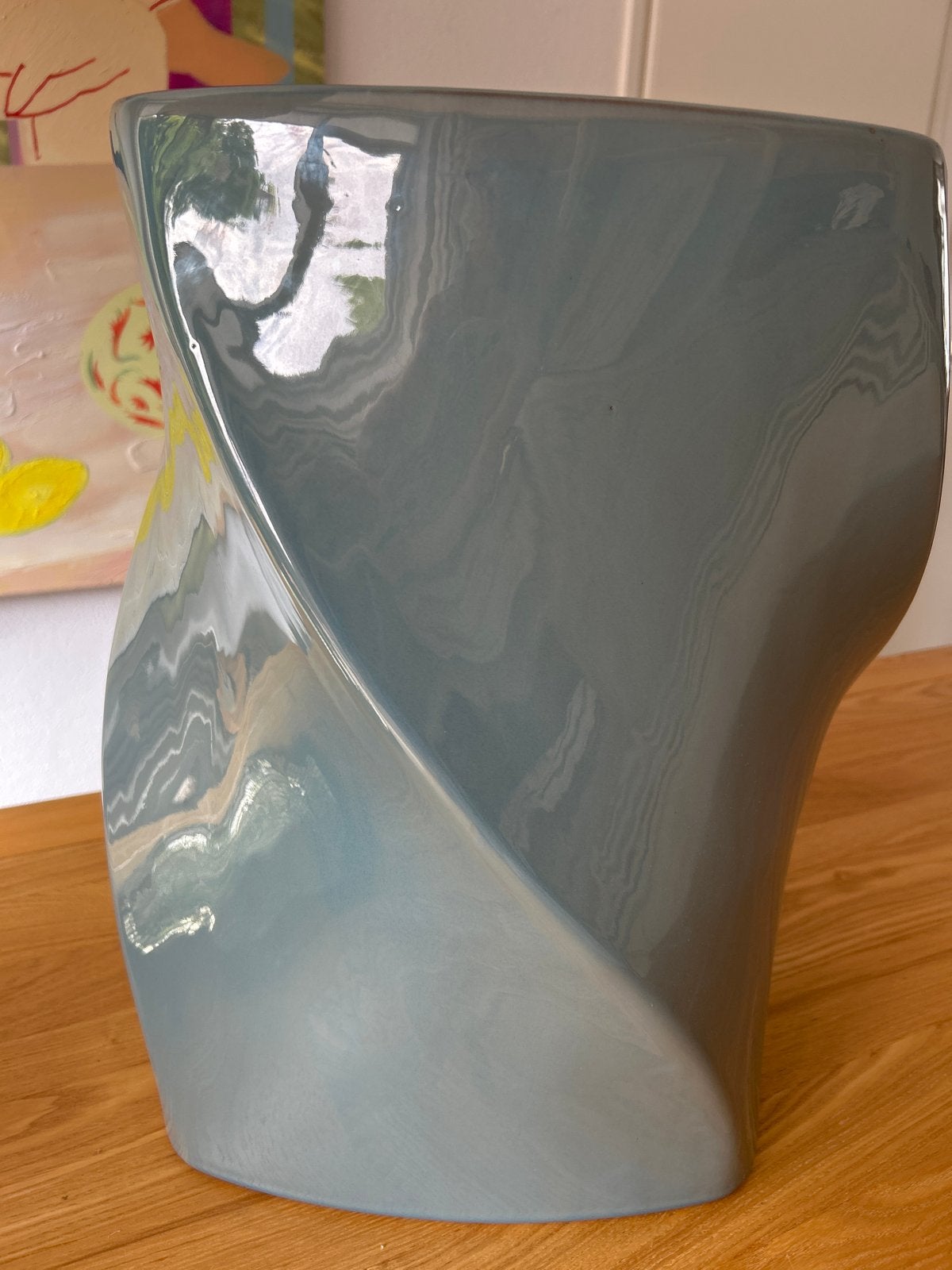 Riviera maison bijzettafel- Grijsblauw groenig, Overige materialen, Minder dan 55 cm, Riviera maison, Zo goed als nieuw