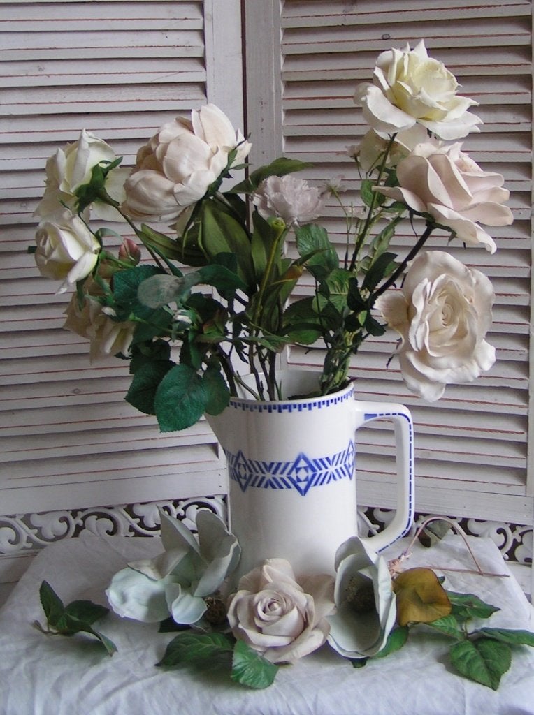 kunstbloemen nr DD 619 ger hd, Verzenden, Gebruikt, Kunstbloem, Wit