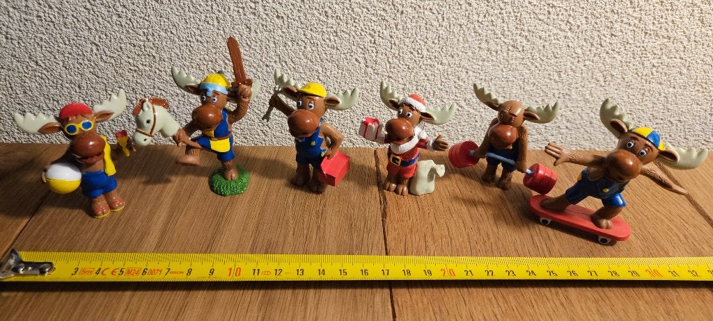 IKEA eland 6 verschillende poppetjes en meer gave figuurtjes, Ophalen of Verzenden, Zo goed als nieuw