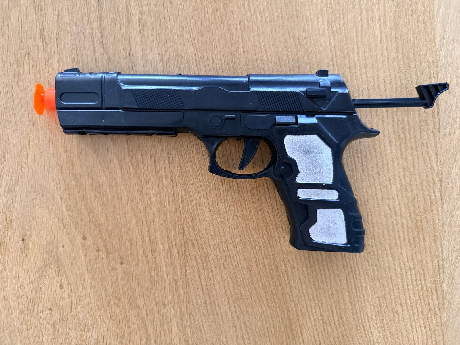 Speelgoedgeweren set: pistool met pijltjes en geweer, Ophalen of Verzenden, Gebruikt, Jongen of Meisje