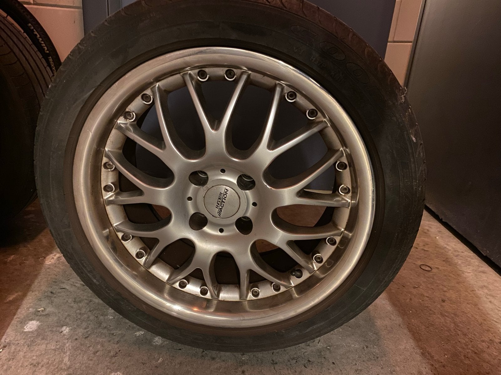 Interaction 17 inch velgen met Goodyear zomerbanden, Auto-onderdelen, Ophalen, Gebruikt