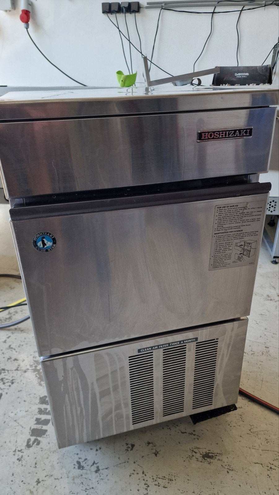 Hoshizaki IM-45LE ijsblokjesmachine - 3 maanden garantie, Ophalen, Gebruikt, Koelen en Vriezen
