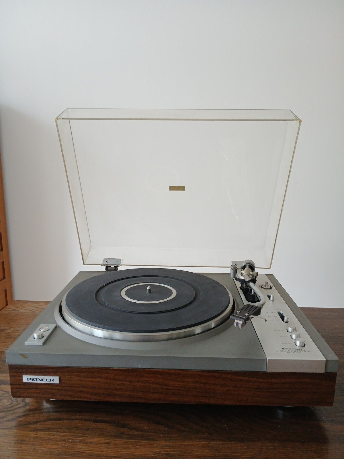 Pioneer PL 117D draaitafel met originele stofkap, Audio, Tv en Foto, Platenspelers, Ophalen, Gebruikt, Platenspeler, Pioneer