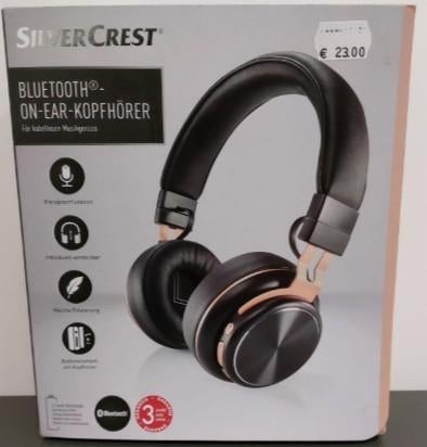 Silvercrest bluetooth koptelefoon, Overige merken, Nieuw, Ophalen of Verzenden, Over oor (circumaural)