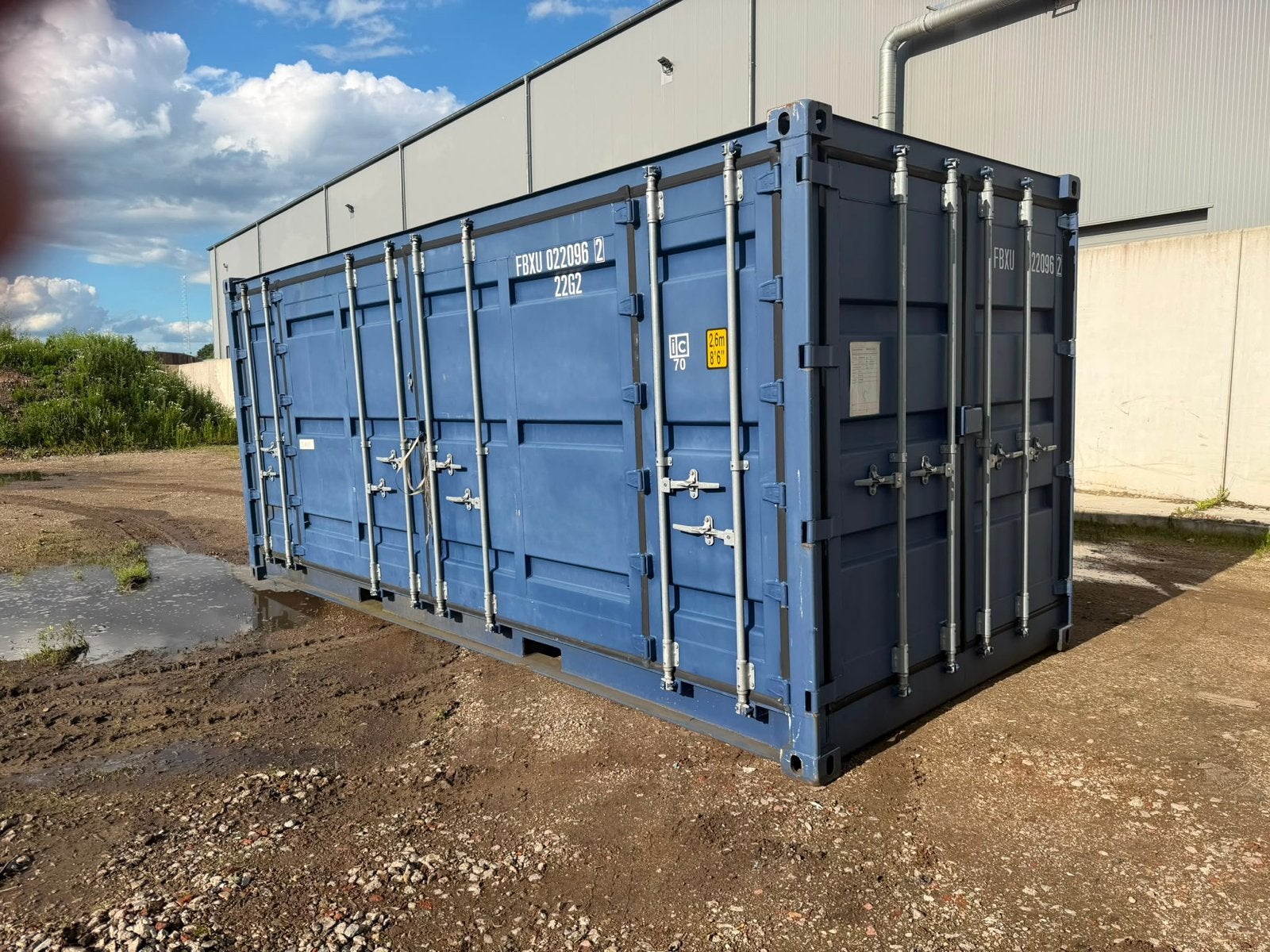 Opslagcontainer 20ft - Diverse kleuren beschikbaar, Zakelijke goederen, Machines en Bouw | Keten en Containers, Ophalen