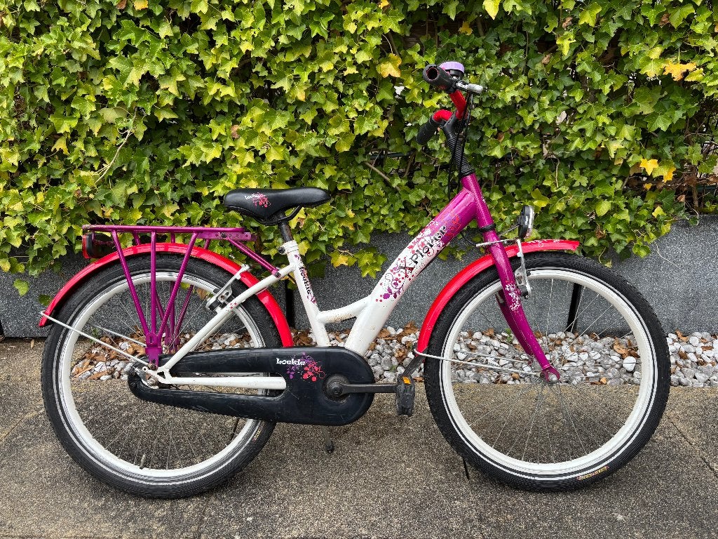 Meisjes fiets, Ophalen, Terugtraprem, 22 inch, Gebruikt