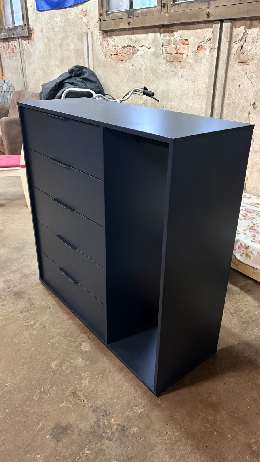Kledingkast ikea met kledingrek, Huis en Inrichting, Kasten | Kledingkasten, Ophalen, 100 tot 150 cm, Zo goed als nieuw, 150 tot 200 cm