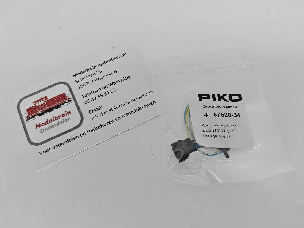Piko - Hondekop (Mat54) koppeling, Hobby en Vrije tijd, Nieuw, NS, Modeltrein-onderdelen.nl, Info@modeltrein-onderdelen.nl