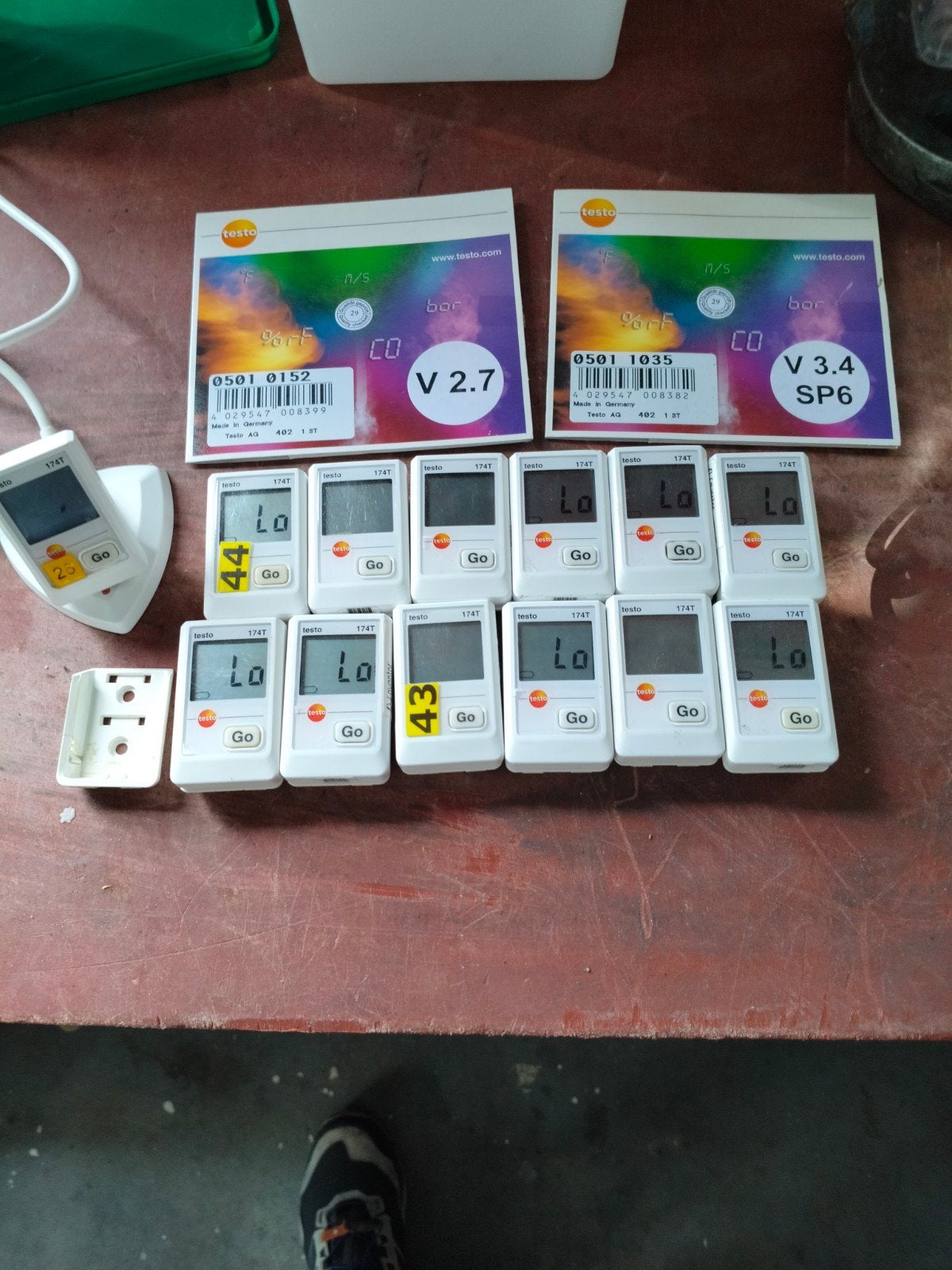 Testo 174-T Mini temperatuur dataloggers, Ophalen, Zo goed als nieuw, Temperatuur