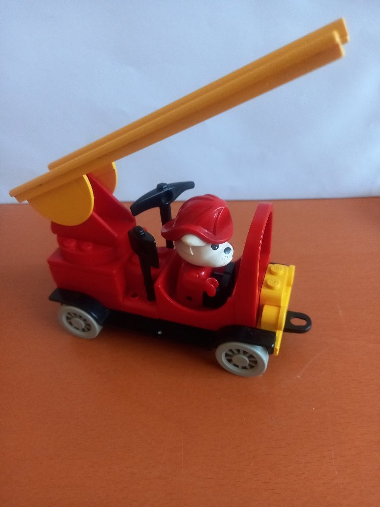 Vintage Lego Fabuland, Buster Bulldog's Fire Engine, Gebruikt, Overige thema's, Lego, Ophalen of Verzenden