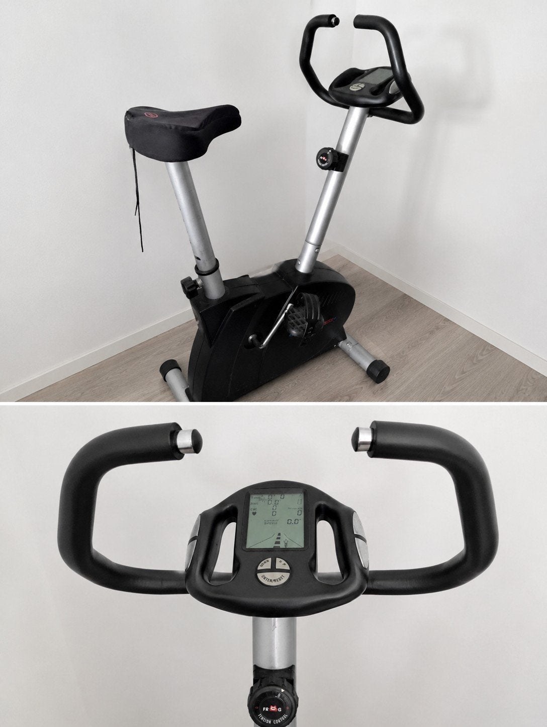 Hometrainer - Ideaal voor thuistraining, Sport en Fitness, Ophalen, Gebruikt, Metaal, Benen