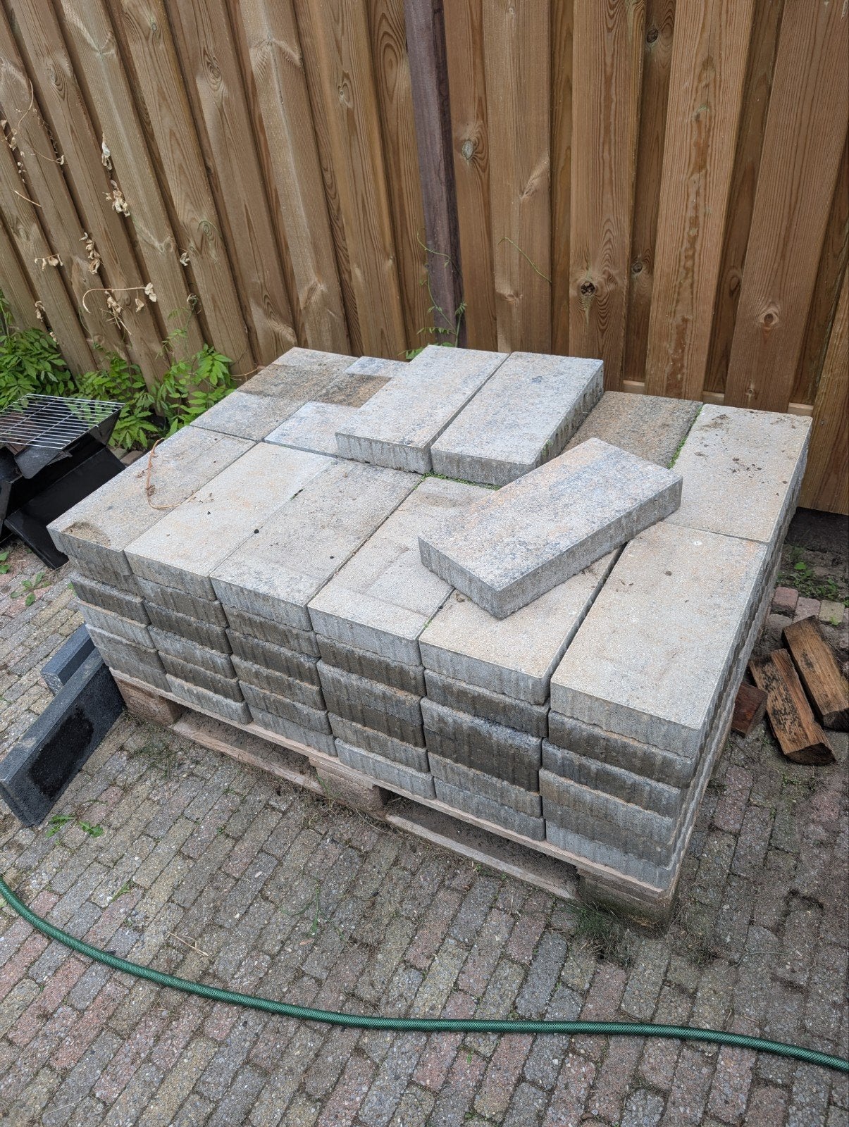 LUSIT straatsteen cordena schelpkalk 40 x 20 x 6 cm 6m2, Ophalen, Nieuw, 5 tot 10 m², Beton