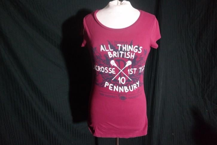 Stoer roze dames t-shirt Mt S Merk Pennbury River Island, ., Ophalen of Verzenden, Zo goed als nieuw, Korte mouw