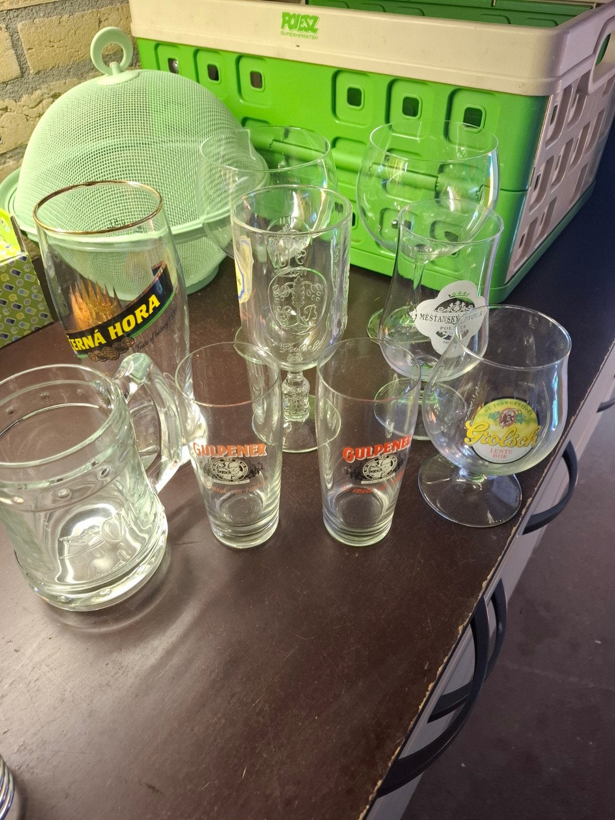 bierglazen, Ophalen, Meerkleurig, Overige merken, Glas