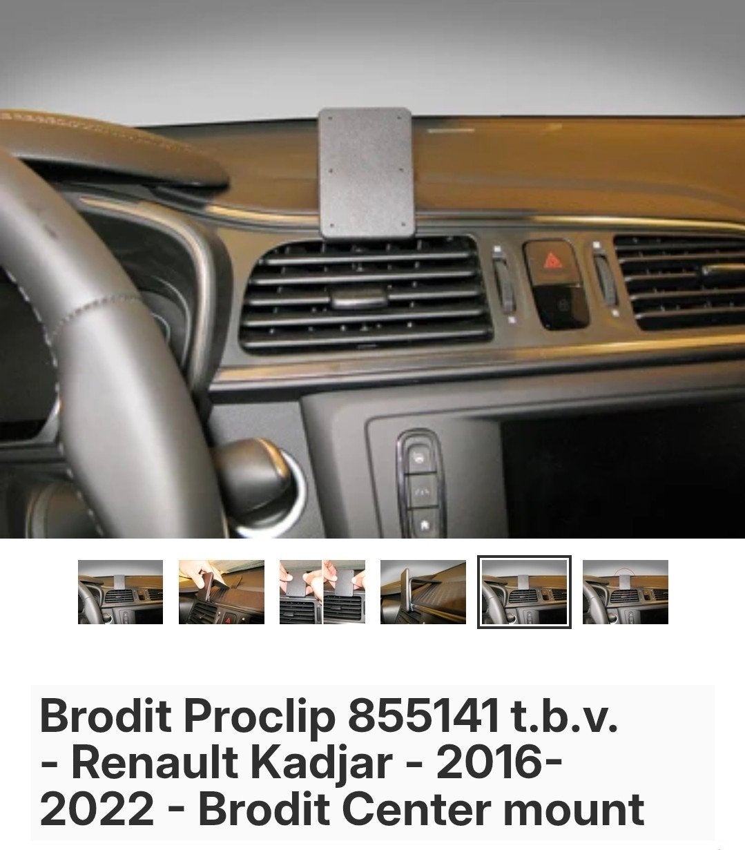 Brodit Proclip 855141 voor Renault Kadjar (2016-2022), Ophalen of Verzenden