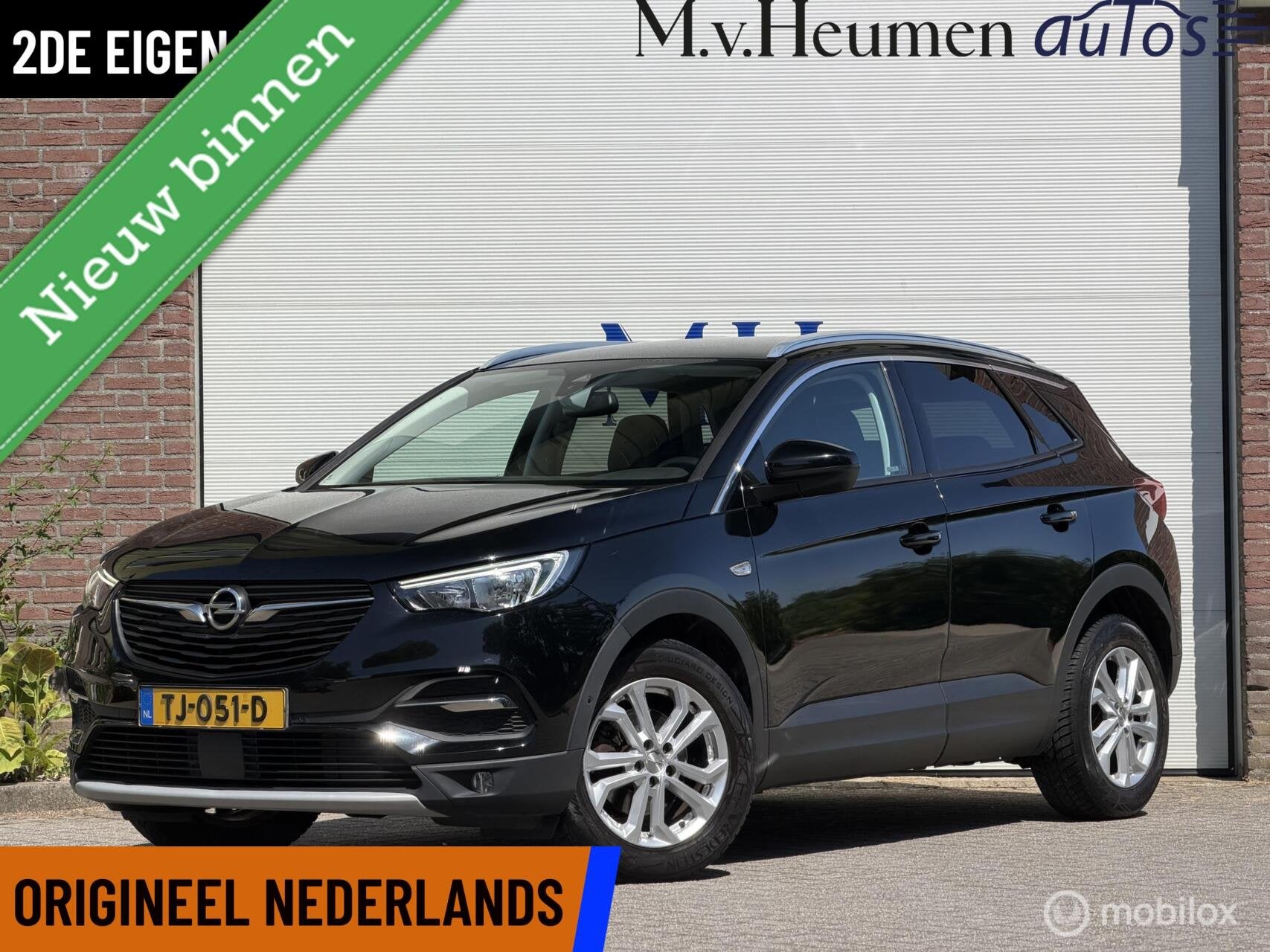 Opel Grandland X 1.2 Turbo Innovation Keyless CarPlay Sports, Auto's, Opel, Bedrijf, Te koop, Grandland X, ABS, Airbags, Airconditioning