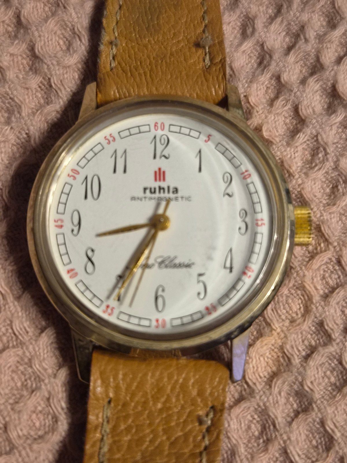 Ruhla New Classic Horloge, Overige merken, Staal, Met bandje, Polshorloge