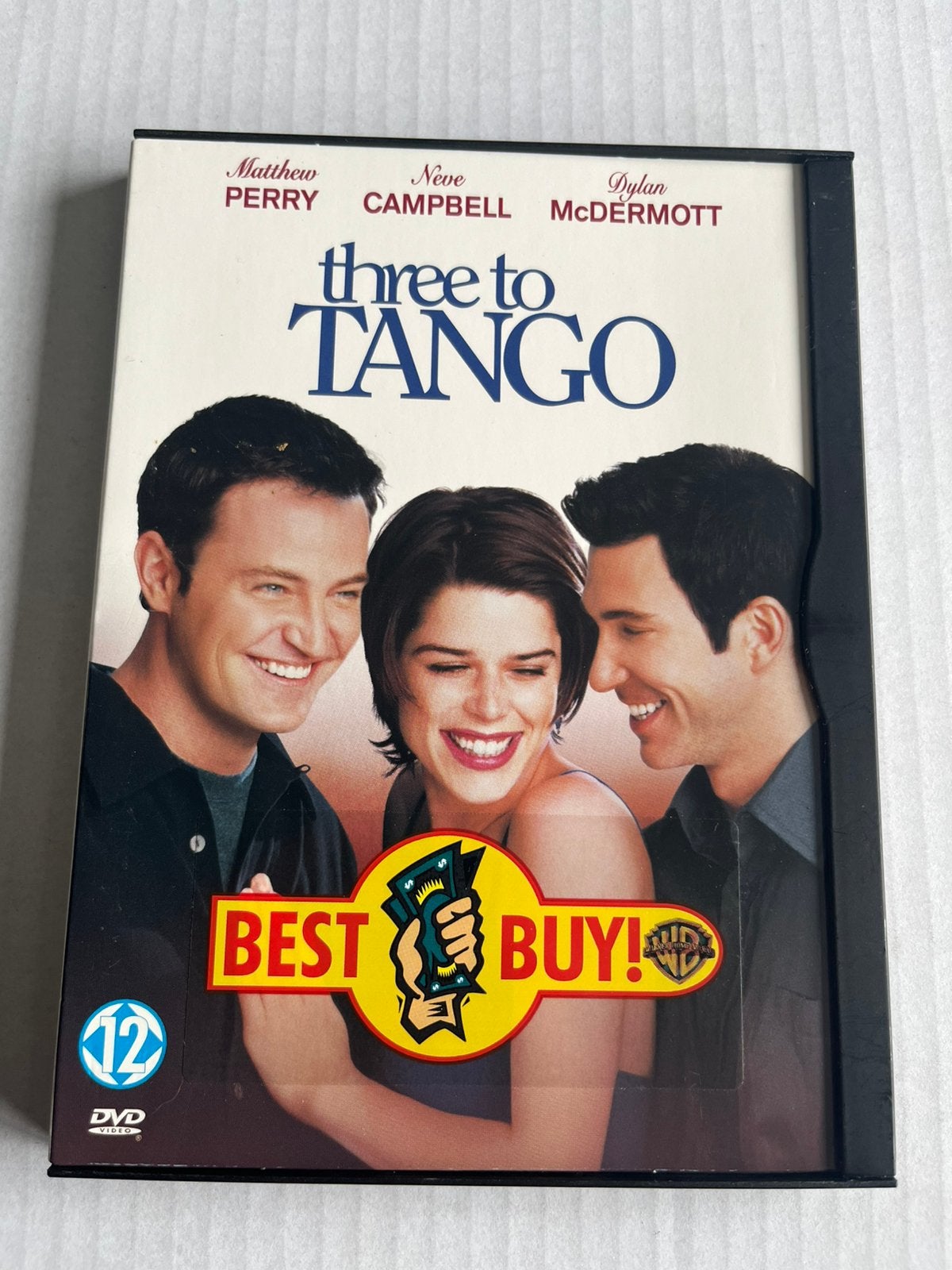 Three to Tango DVD, Vanaf 12 jaar, Ophalen of Verzenden, Gebruikt, Romantische komedie