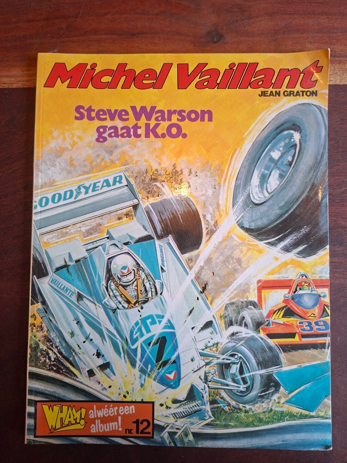 Michel Vaillant - Steve Warson gaat K.O. (nr. 12), Boeken, Eén stripboek, Ophalen of Verzenden, Gelezen, Jean Graton
