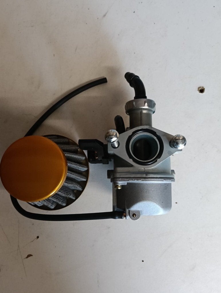 Carburateur 22mm handmatige choke, sportfilter, spruitstuk, Ophalen of Verzenden, Nieuw, Carburateur, Onbekend