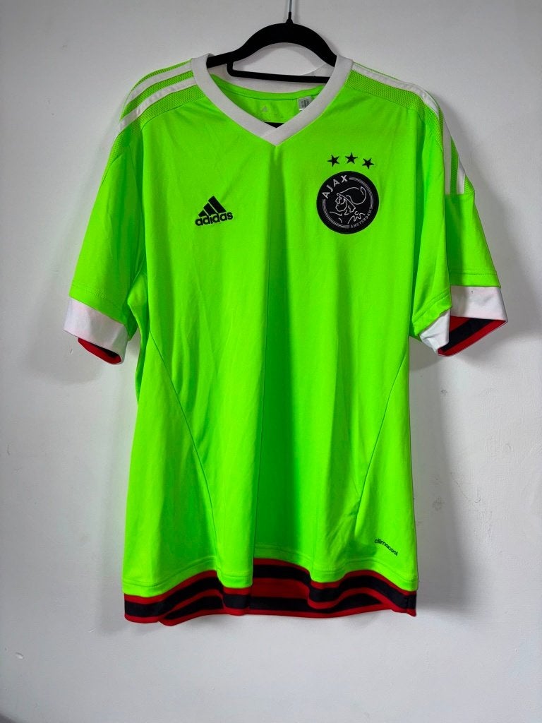 Origineel Ajax 2015-16 uit shirt - Maat L - 8/10, Maat 52/54 (L), Overige kleuren, Ophalen of Verzenden, Zo goed als nieuw