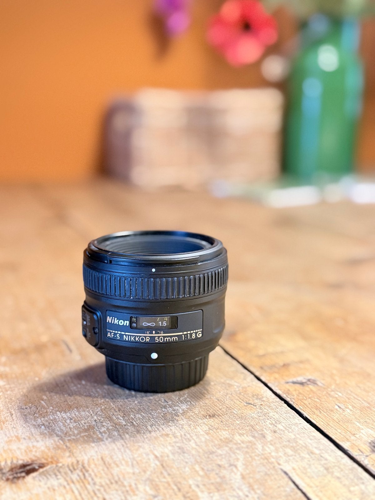 Nikon AF-S Nikkor 50mm f/1.8G lens, Audio, Tv en Foto, Fotografie | Lenzen en Objectieven, Autofocus, Nikon, Ophalen of Verzenden