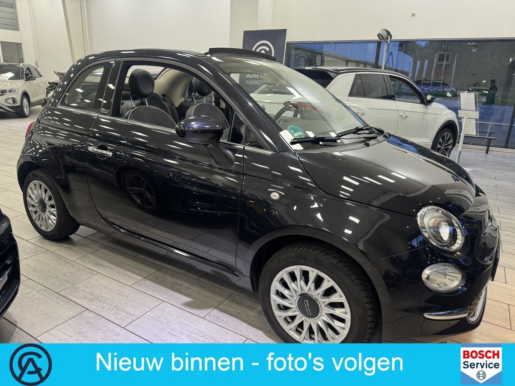 Fiat 500C 1.2 Lounge / CABRIO / (bj 2017), Auto's, Fiat, Voorwielaandrijving, Stof, Gebruikt, 4 cilinders