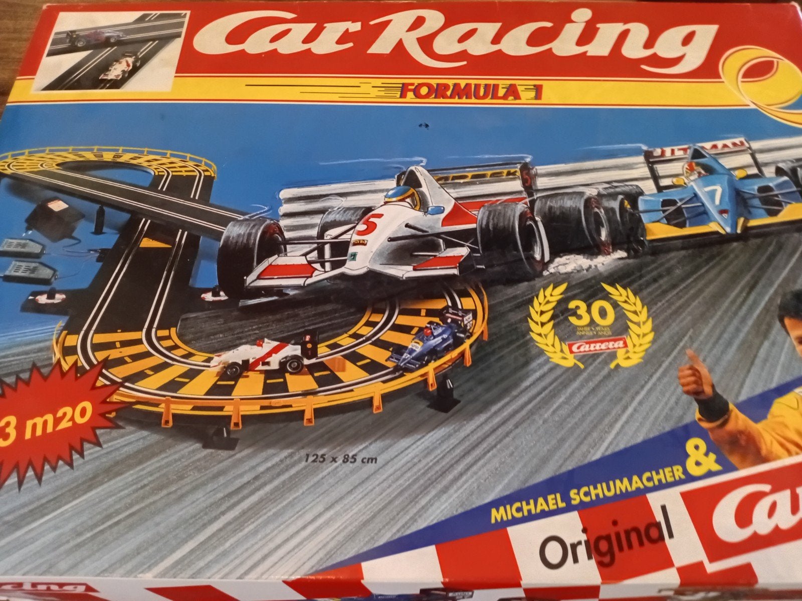 Carrera Car Racing Formule 1 Racebaan - 30 Jaar Editie, Carrera, Ophalen of Verzenden, Elektrisch, Racebaan