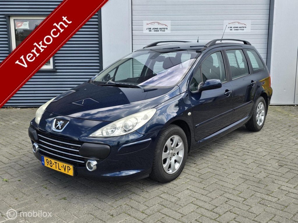 Peugeot 307 Break 1.6-16V clima! Cruise! Nieuwe apk!, Auto's, Peugeot, Bedrijf, ABS, Airbags, Airconditioning, Alarm, Automatische klimaatregeling