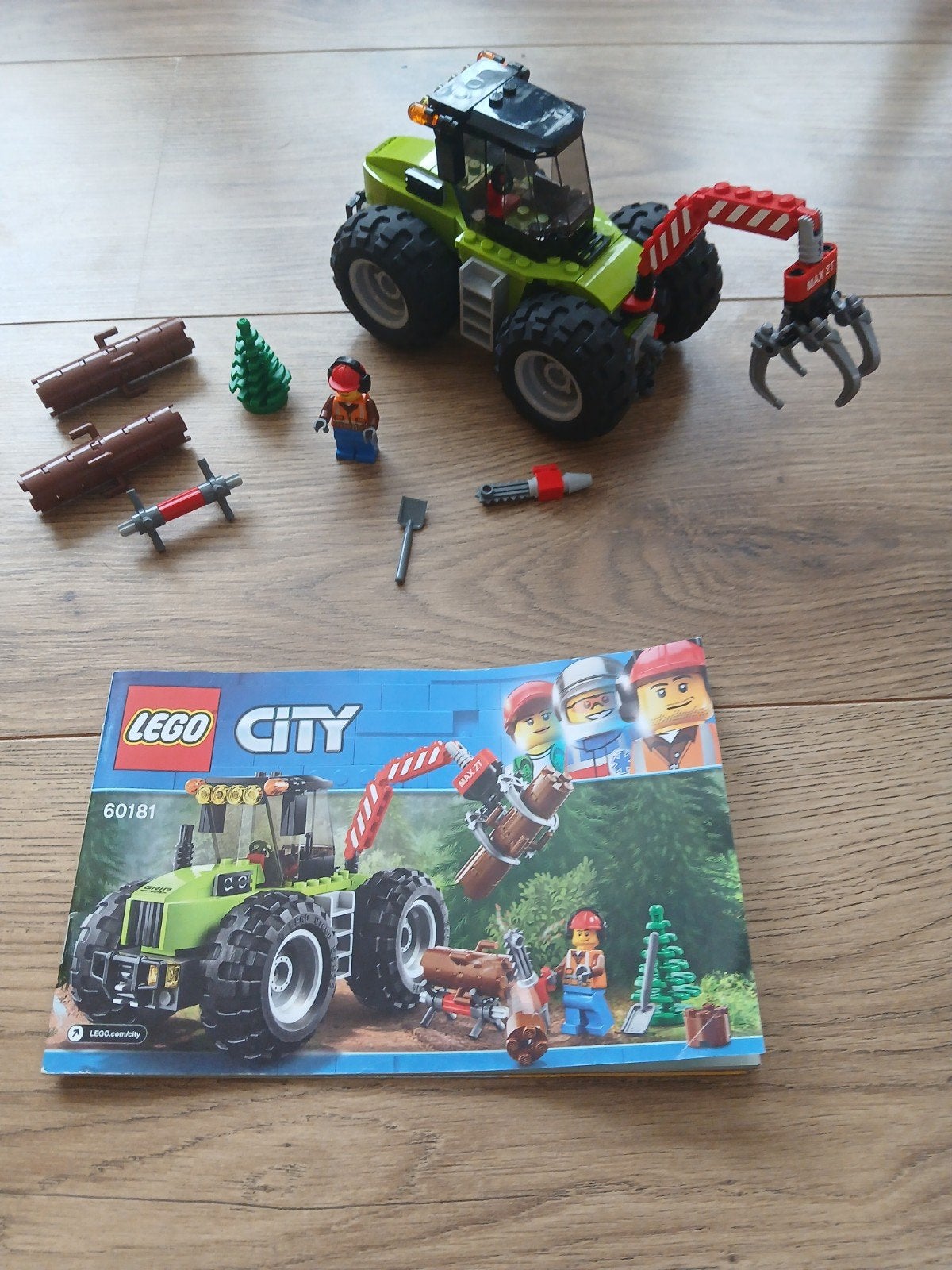 LEGO City 60181 Bosbouwtractor - Compleet, Ophalen, Lego, Compleet, Complete set