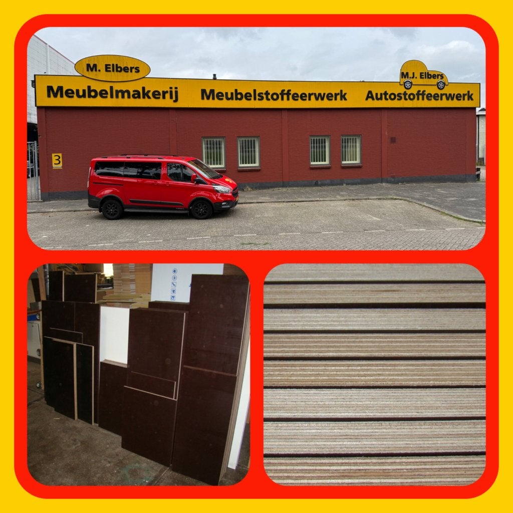 141. Antislip Beton Multiplex Berken 12 en 18 mm NIEUW, Ophalen, Minder dan 25 mm, Overige typen, Nieuw