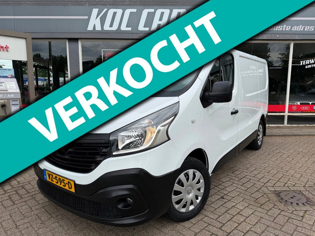 Renault Trafic 1.6 dCi T27 L1H1 Comfort MARGE STANDKACHEL DI, Euro 5, 15 km/l, Gebruikt, 4 cilinders