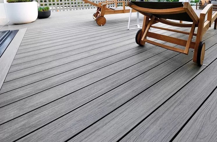 composiet vlonderplanken donkergrijs, Tuin en Terras, Terrasdelen en Vlonders, Ophalen, Nieuw, Composiet