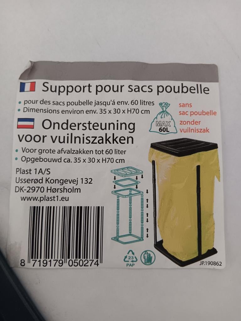 Partij opklap vuilnisbakken 21 stuks, Caravans en Kamperen, Camper-accessoires, Ophalen
