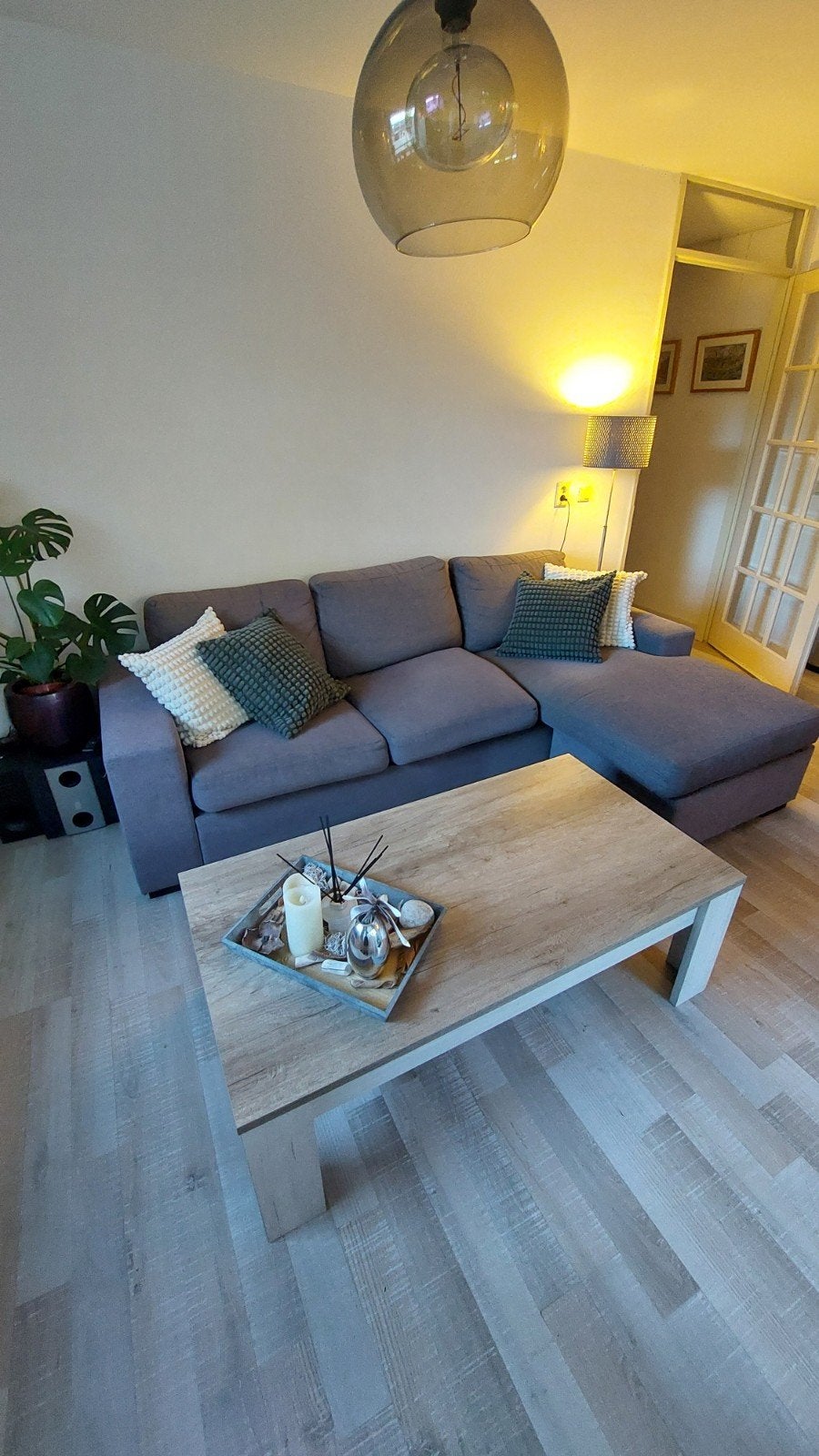Complete Woonkamer Set: Hoekbank, Salontafel & Eethoek, Ophalen