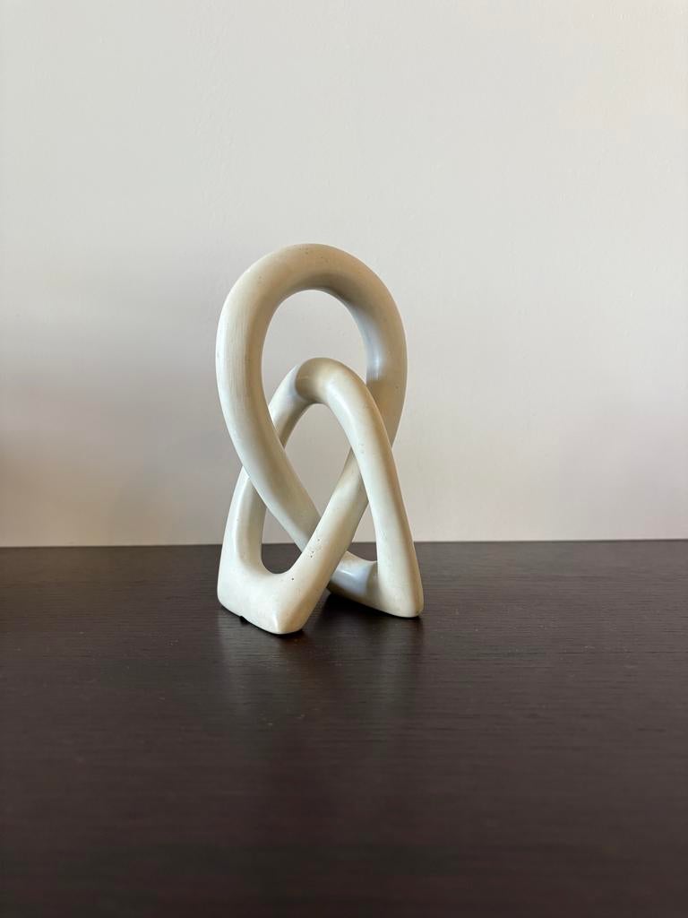 Gipsen Infinity Sculptuur - Modern en Abstract Design, Ophalen of Verzenden