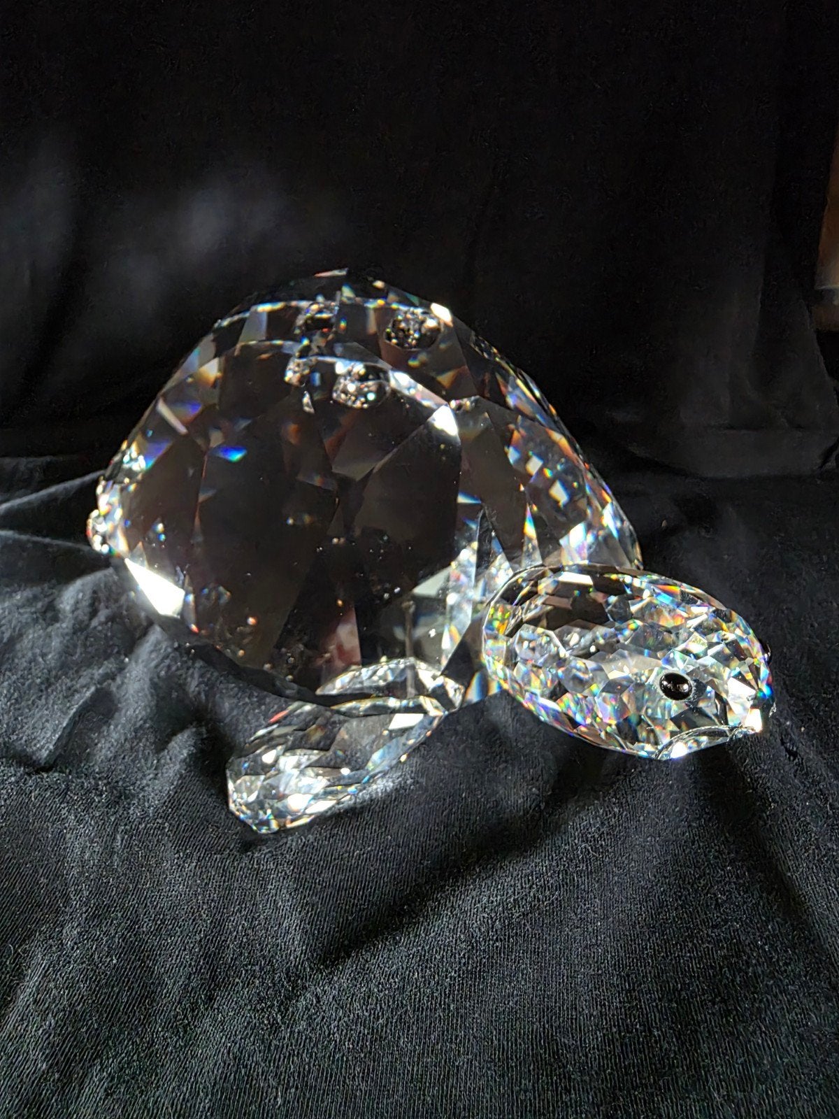 Swarovski reuze schildpad, Verzamelen, Swarovski, Ophalen, Gebruikt, Figuurtje