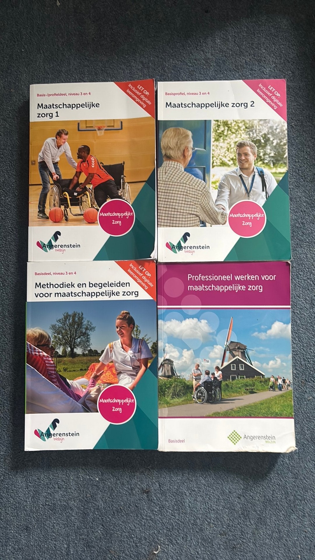 Schoolboeken maatschappelijk werk/zorg, Ophalen of Verzenden, Zo goed als nieuw, Overige niveaus