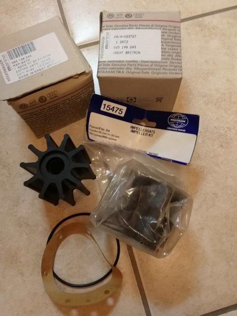 Volkswagen Marine NIEUWE Impeller 47-8M0067063, Watersport en Boten, Bootonderdelen, Nieuw, Motor en Techniek, Ophalen