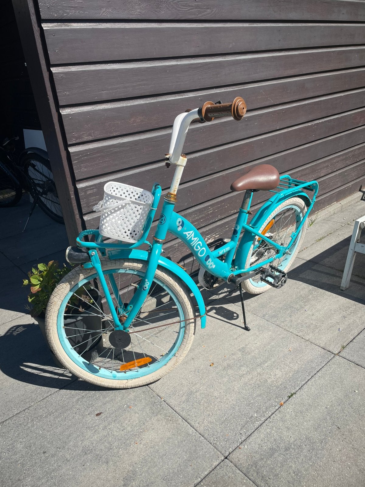 meisjesfiets 20 inch, Fietsen en Brommers, Fietsen | Meisjes, Ophalen, Gebruikt, Terugtraprem, 20 inch