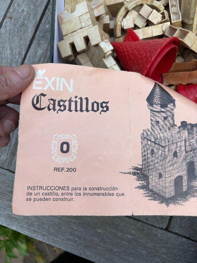 Vintage Exin Castillos "Series Azul" kasteel bouwset, Ophalen of Verzenden