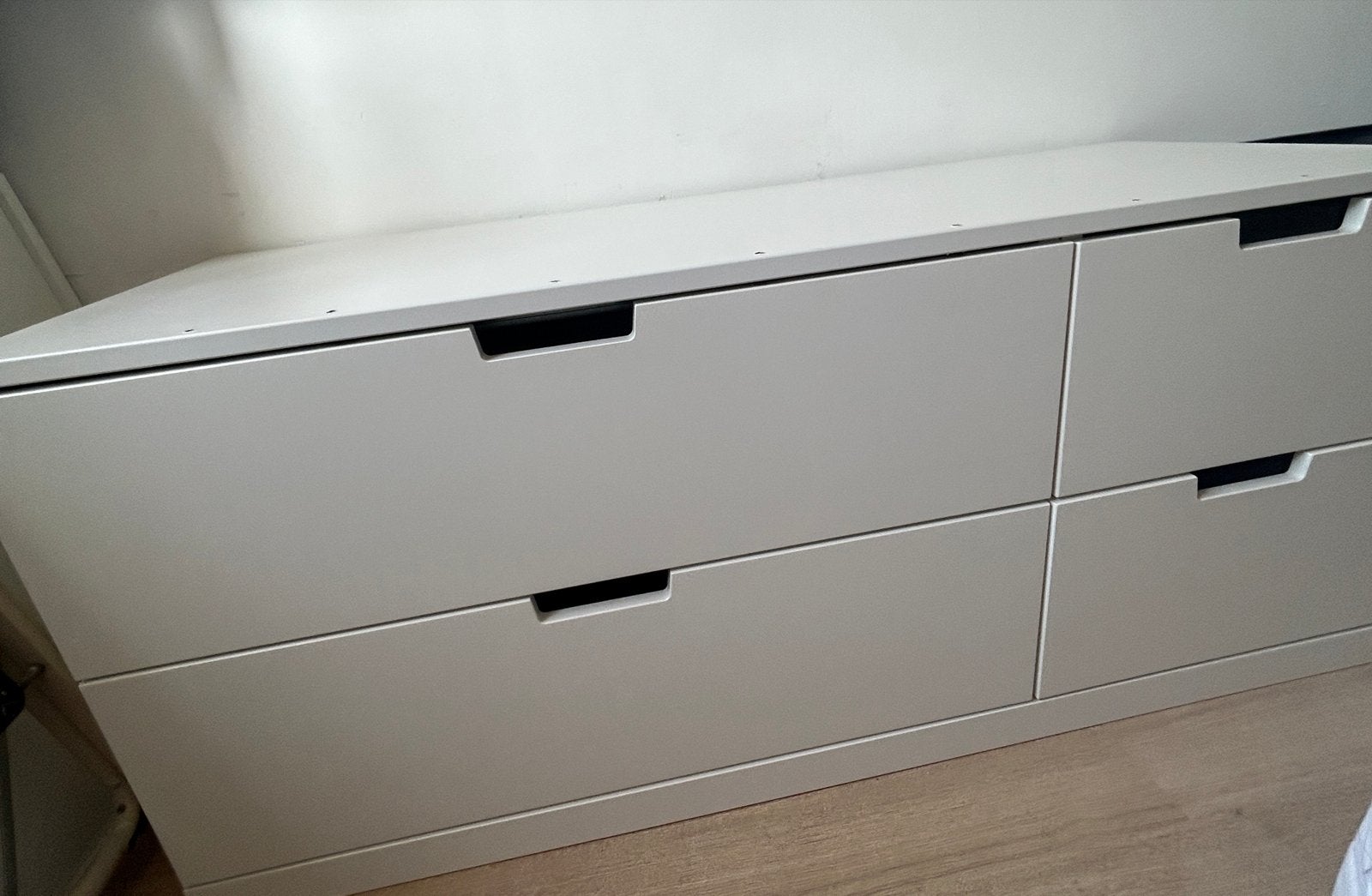 Nordli ladekast ikea met 4 laden, Ophalen, Overige materialen, Gebruikt, 100 tot 150 cm