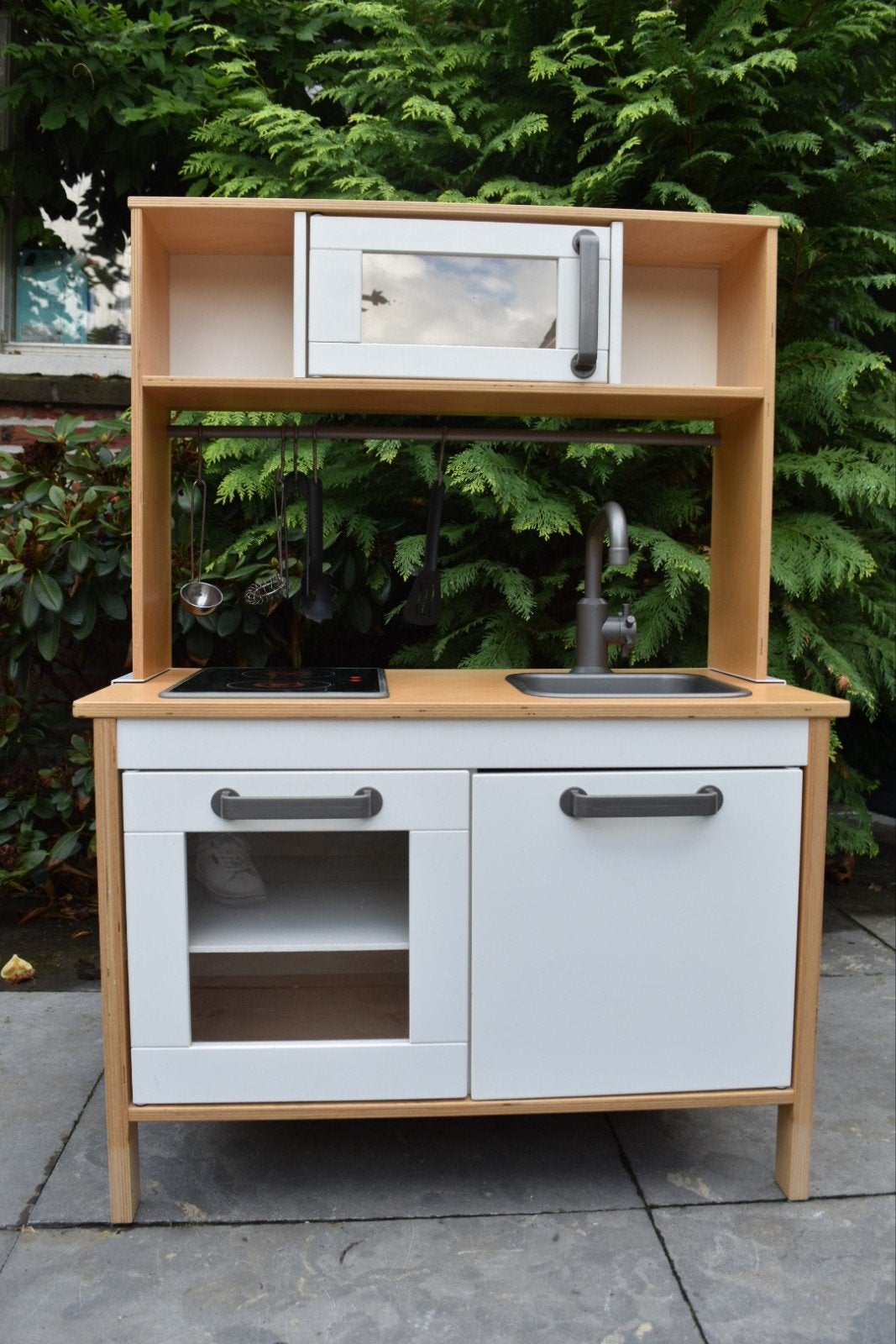 ikea speelgoedkeuken met accessoires en speeleten, Kinderen en Baby's, Ophalen, Gebruikt, Jongen of Meisje