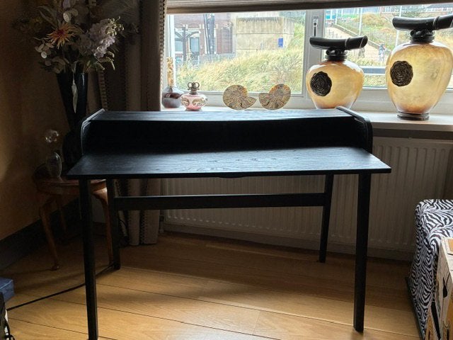 Bureau zwart Barbier Zuiver, Huis en Inrichting, Ophalen, Zwart, 110 cm, Hout